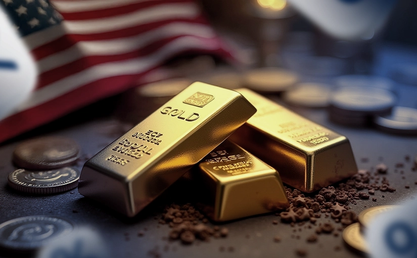 Ouro cai mais de 1% com maior apetite pelo risco. Foco na inflação