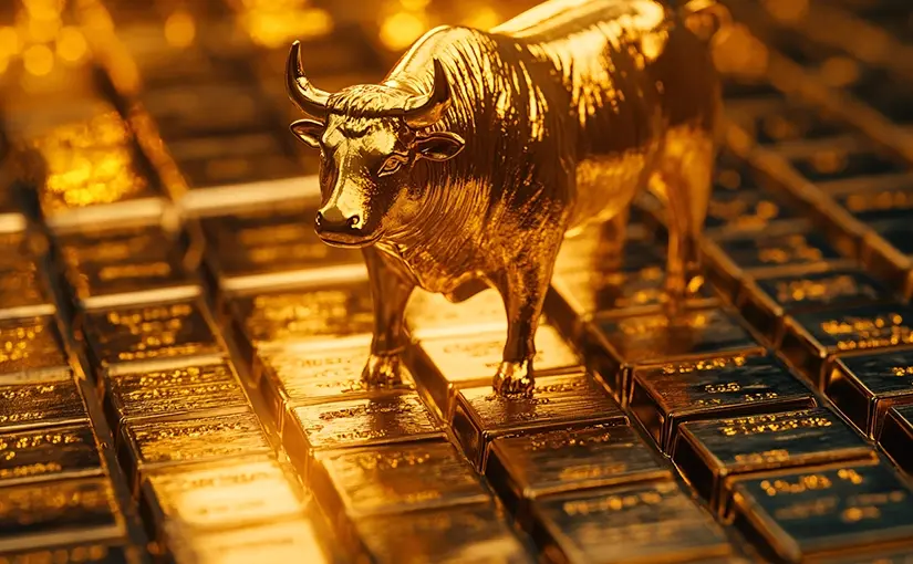 Ouro Aproxima-se dos 4.000 Dólares