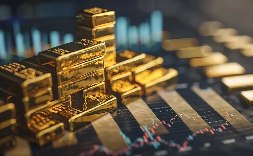 Ouro pressionado por tensões no Irão e receios de inflação